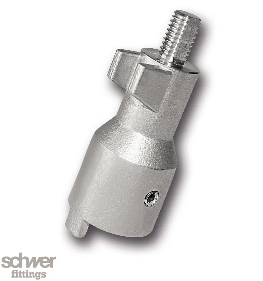 Stem extension for 3-piece ball valve