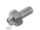 Union, welding end - hose stem