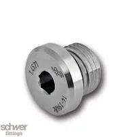 Hexagon head plug