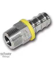 Plug-In Hose Tail BSPT Male AGR