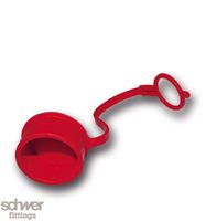 Dust Cap with Strap: for coupling