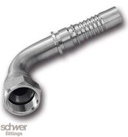 ﻿Interlock Hose Tail Swivel Female DKJ 90°