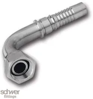 ﻿Interlock Hose Tail Swivel Female 90°