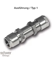 Straight Bulkhead Coupling