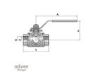 Three Way Ball Valve