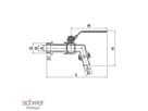 2-piece ball valve