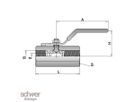 One Piece Ball Valve