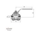 Three Piece Ball Valve