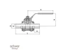 Three Piece Ball Valve
