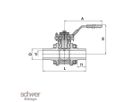 Three Piece Ball Valve