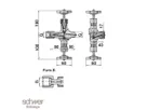 Gauge Double Shut Off Valve