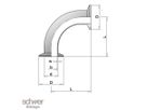 Clamp Elbow 90°