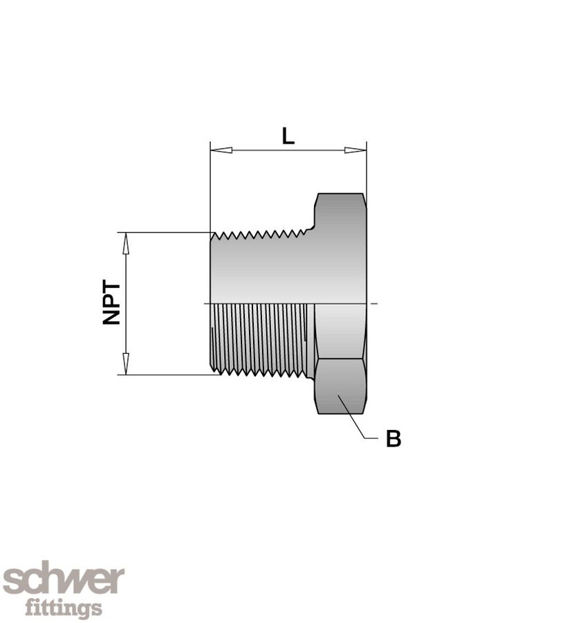 Hexagonal Plug