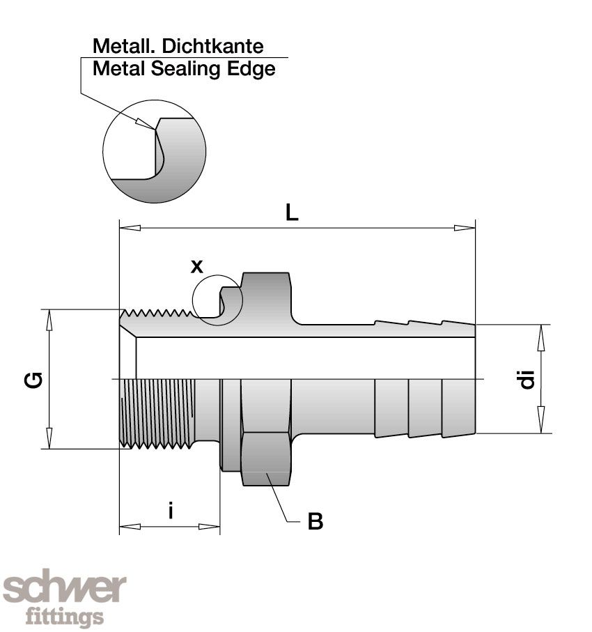 Hose Stem