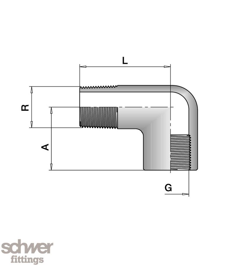 90° Elbow