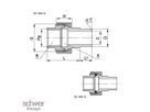 Union, inside thread - welding end