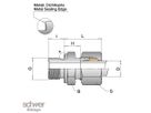 Male Stud Coupling