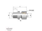 Straight Thermoelement Coupling