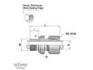 Straight Thermoelement Coupling