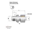 Straight Thermoelement Coupling