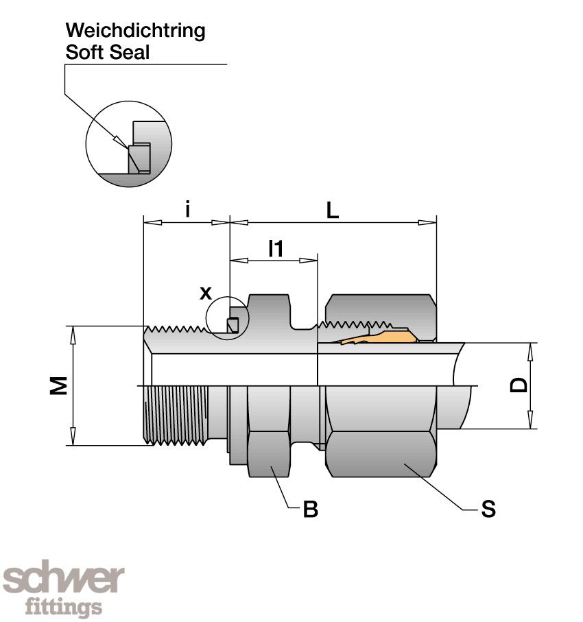 Male Stud Coupling