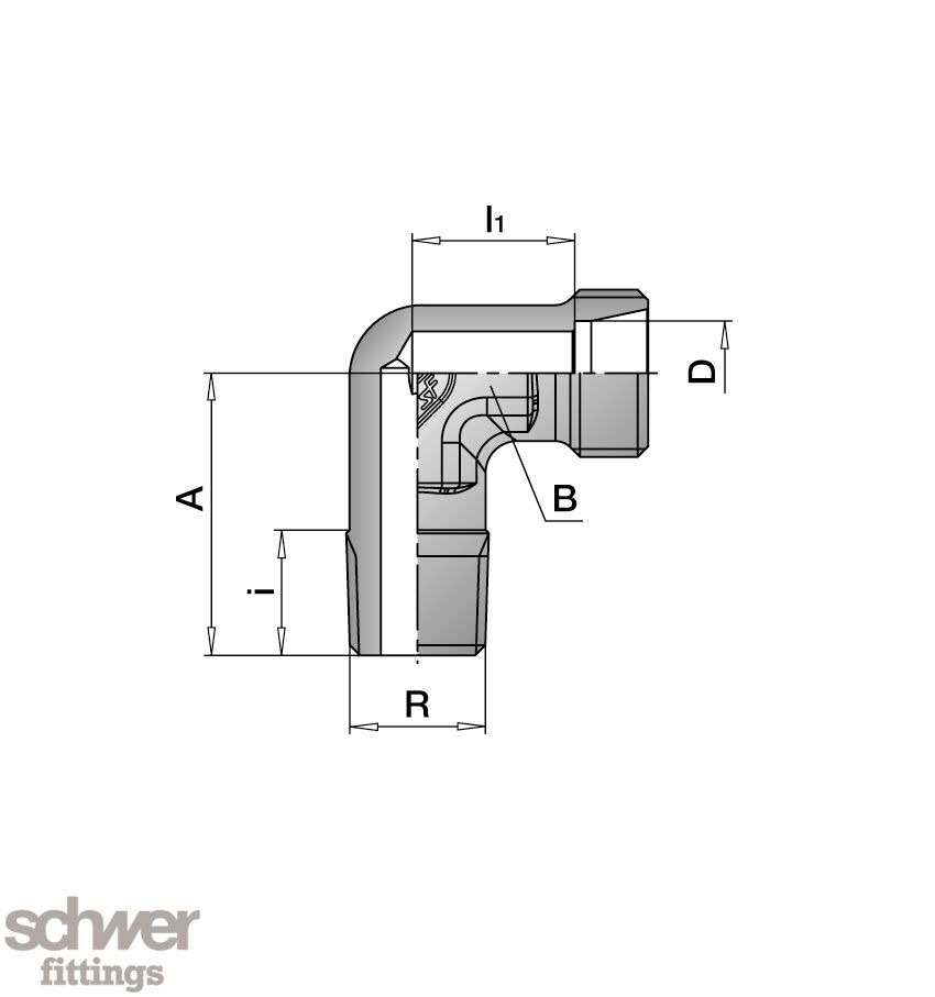Elbow Screw in Body