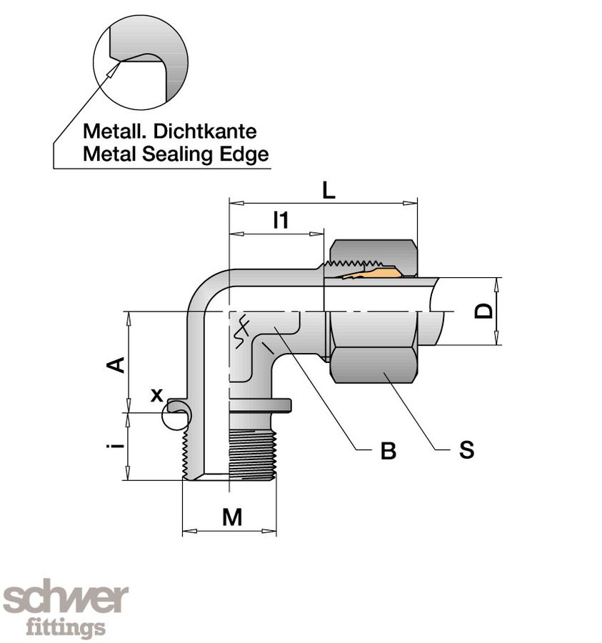 Male Stud Elbow