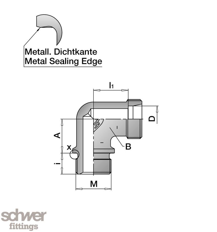 Elbow Screw in Body