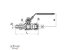 Adjustable 2-Way Low Pressure Ball Valve