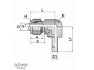 Elbow Union with Shaft