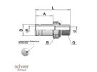 Male-Shaft Adaptor for Bonded Seal